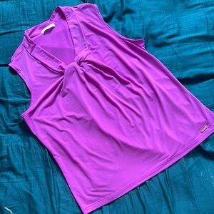 Purple Sleeveless Top